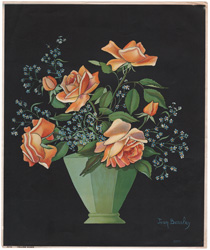 Authentic Vintage Calendar Floral prints from the 1910s-1940s